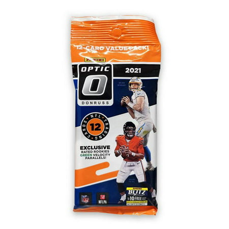 2021 PANINI DONRUSS OPTIC FOOTBALL 12 CARD FAT PACK