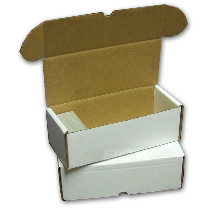 BCW 500 COUNT STORAGE BOX