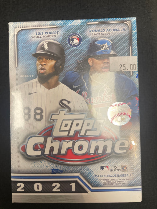 2021 TOPPS CHROME BASEBALL BLASTER