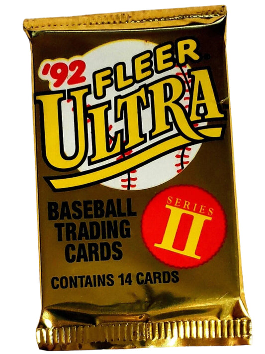 1992 ULTRA BASEBALL SERIES 2 HOBBY PACK