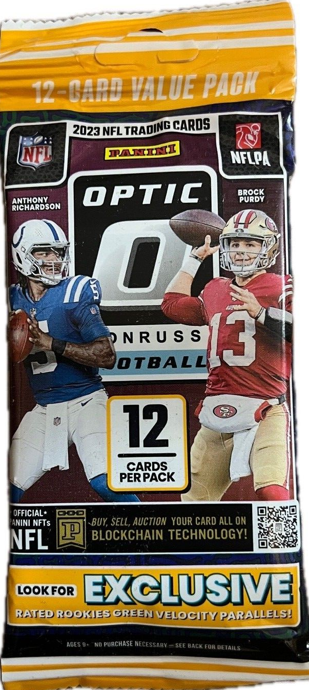 2023 OPTIC FOOTBALL SEALED FAT PACK