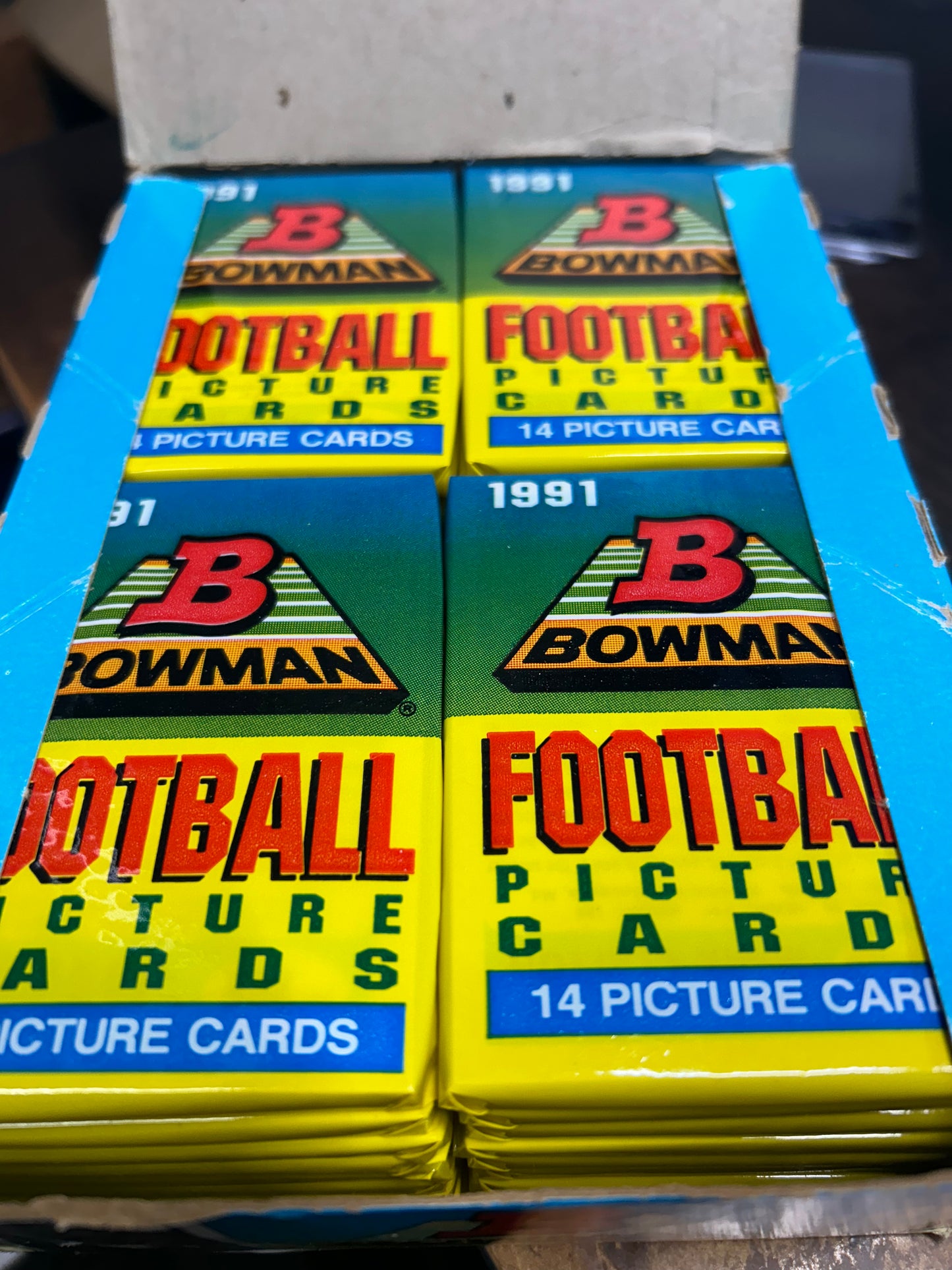 1991 BOWMAN FOOTBALL SEALED WAX PACK