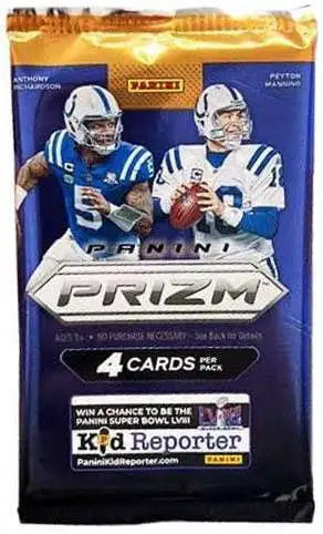 2023 PRIZM FOOTBALL 4 CARD PACK