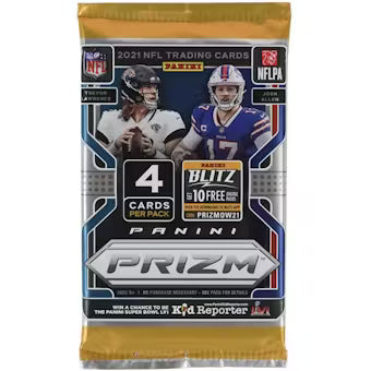 2021 PRIZM FOOTBALL RETAIL PACK