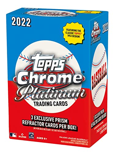 2022 TOPPS CHROME PLATINUM BASEBALL SEALED BLASTER BOX