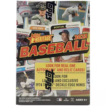 2023 HERITAGE BASEBALL BLASTER BOX