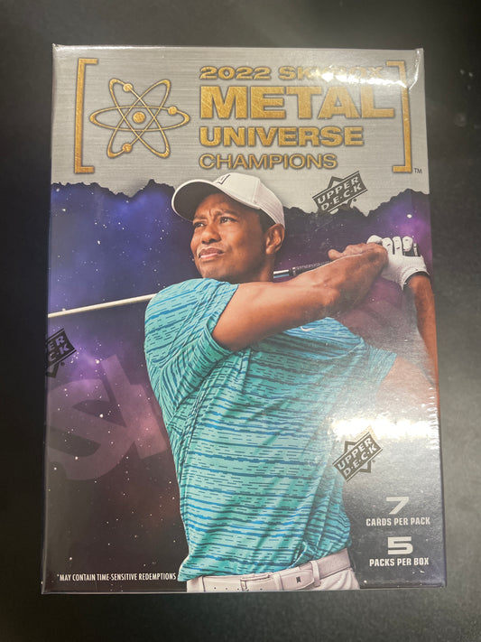 2022 SKYBOX METAL UNIVERSE CHAMPIONS GOLF