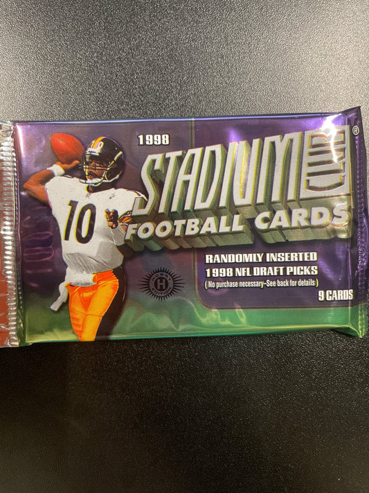 1998 STADIUM CLUB FOOTBALL HOBBY PACK