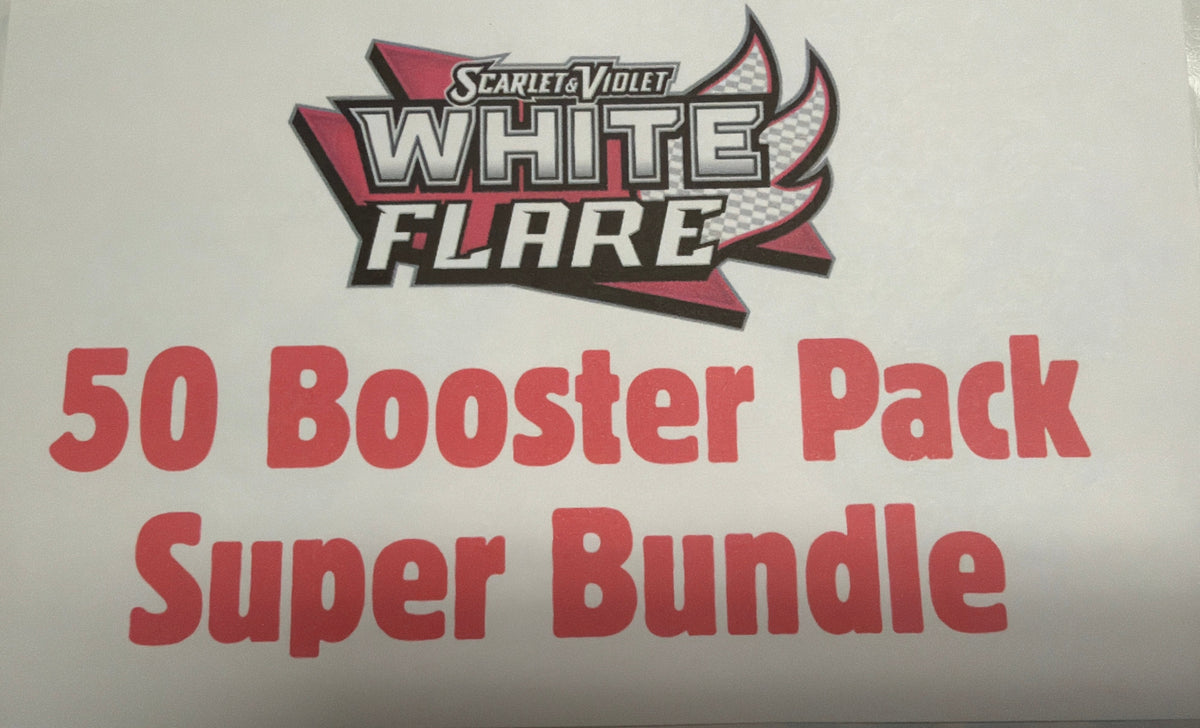 WHITE FLARE 50 COUNT BUNDLE  TPV