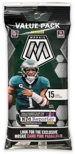 2023 MOSAIC FOOTBALL 15 CARD VALUE PACK