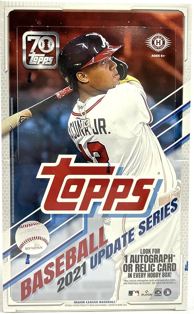 2021 TOPPS BASEBALL UPDATE SERIES HOBBY BOX