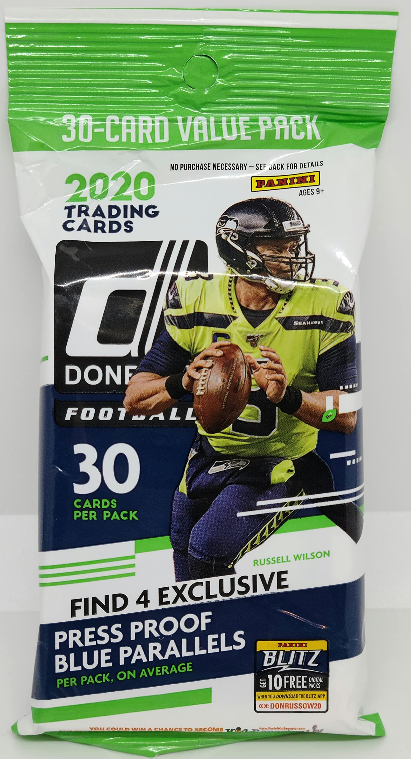 2020 DONRUSS FOOTBALL FAT PACK