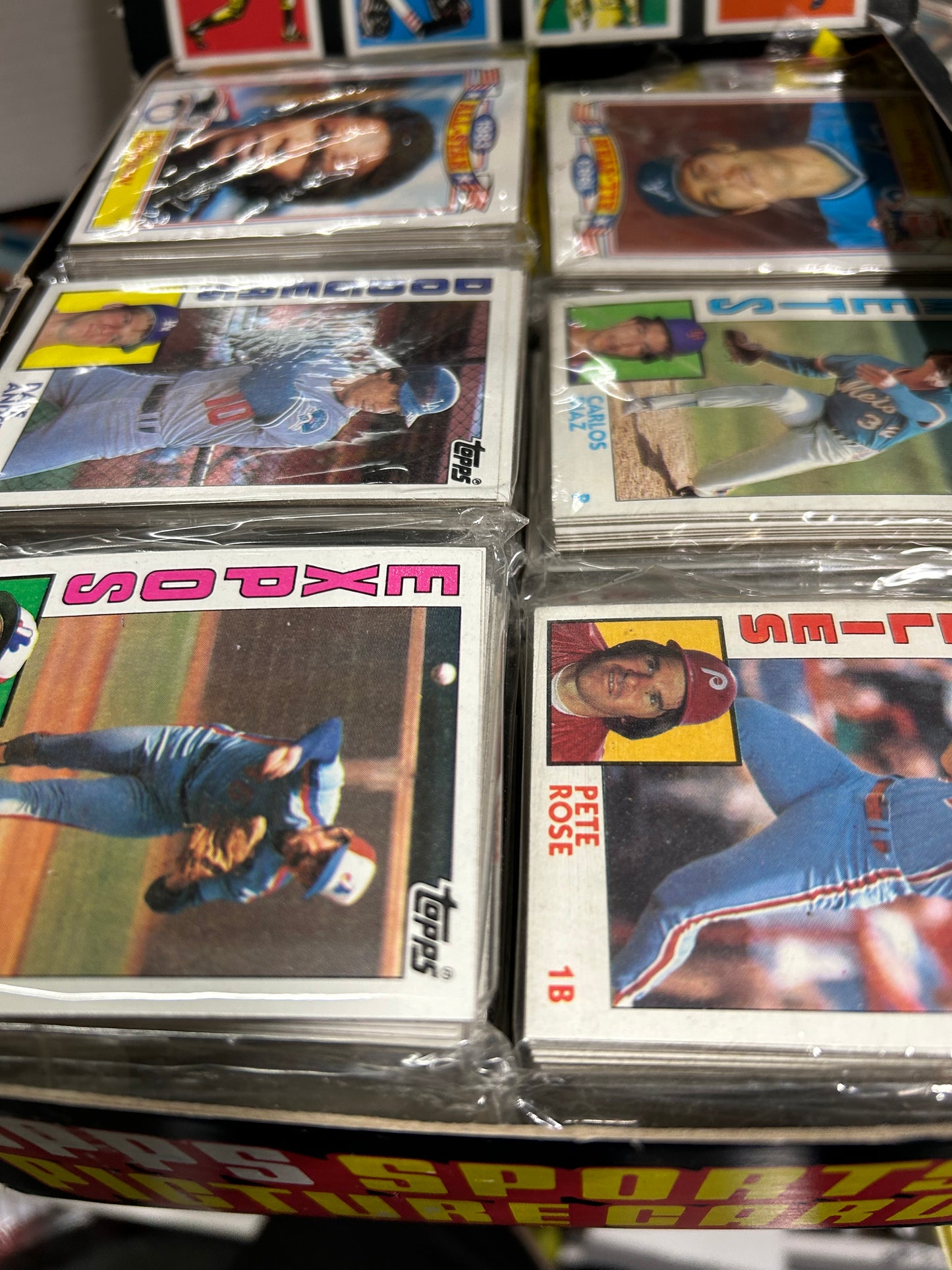 1984 TOPPS BASEBALL UNOPENED RACK PACK