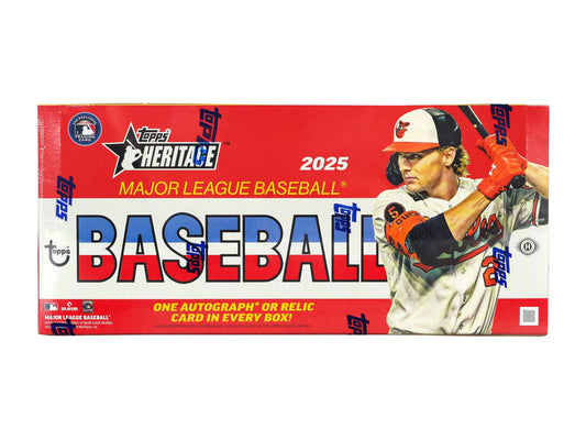 2025 TOPPS HERITAGE BASEBALL HOBBY BOX