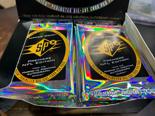 1996 SPX FOOTBALL HOBBY SEALED PACK