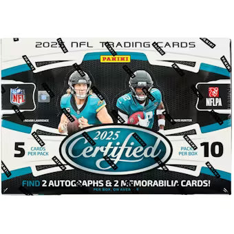 2025 CERTIFIED FOOTBALL HOBBY BOX