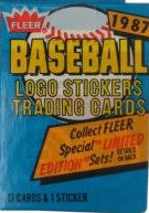 1987 FLEER BASEBALL UNOPENED WAX PACK