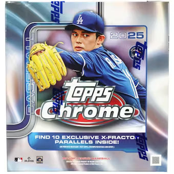 2025 TOPPS CHROME BASEBALL MEGA BOX
