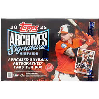 2025 TOPPS ARCHIVES BASEBALL HOBBY BOX. LIMIT 1.