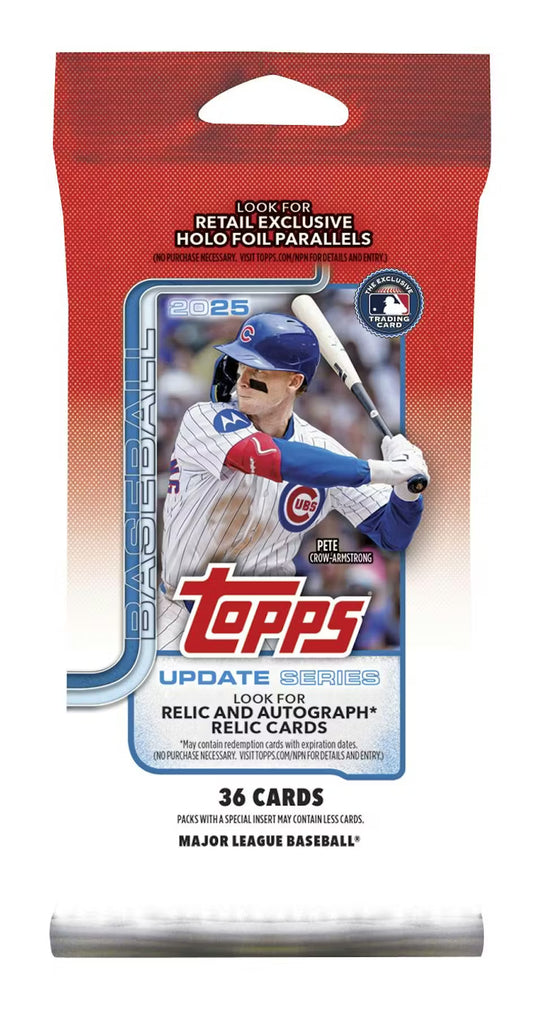 2025 TOPPS BASEBALL UPDATE FAT PACK