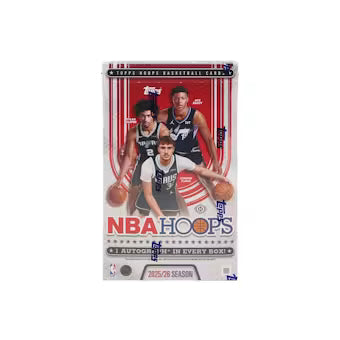 2025/26 NBA HOOPS BASKETBALL HOBBY BOX