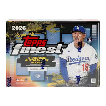 2026 TOPPS FINEST BASEBALL HOBBY BOX