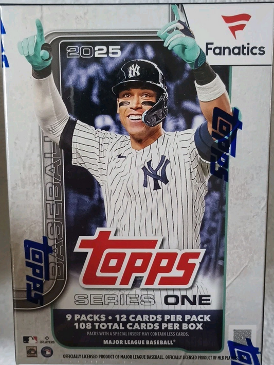 2025 TOPPS SERIES 1 BASEBALL BLASTER BOX