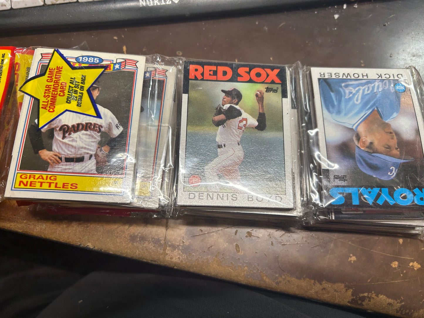 1986 TOPPS BASEBALL SEALED RACK PACK