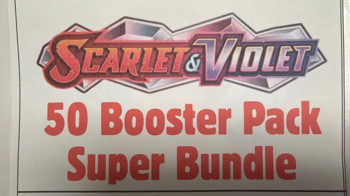 SCARLET & VIOLET 50 COUNT BUNDLE  TPV