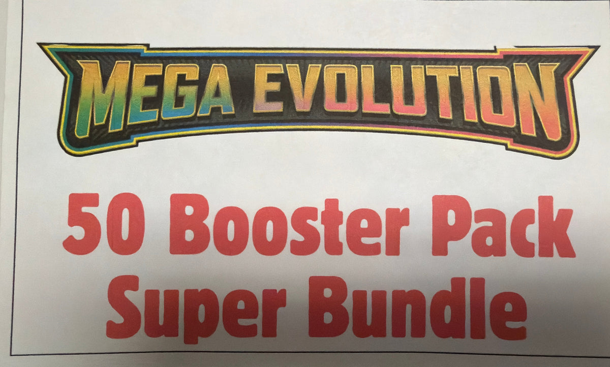 MEGA EVOLUTION 50 COUNT BUNDLE  TPV