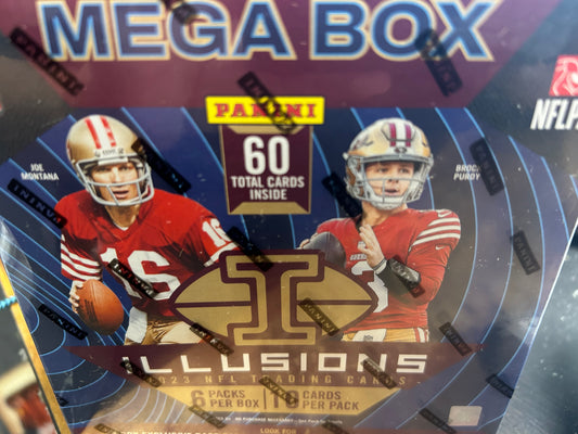 2023 ILLUSIONS FOOTBALL SEALED MEGA BOX