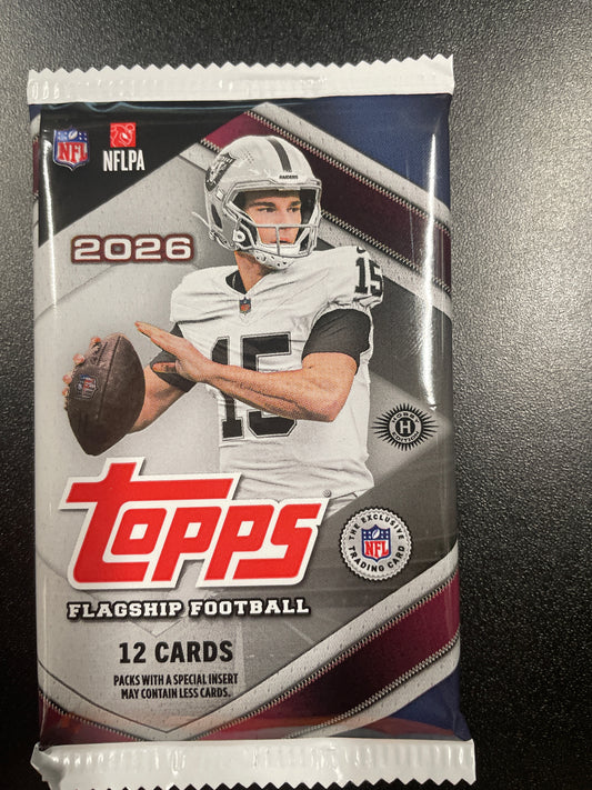 2026 TOPPS FOOTBALL HOBBY PACK