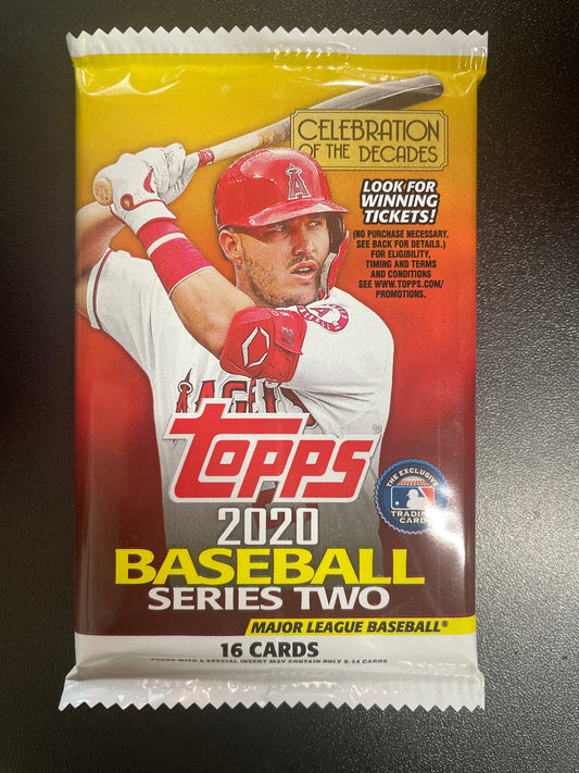 2020 TOPPS SERIES 2 RETAIL PACK