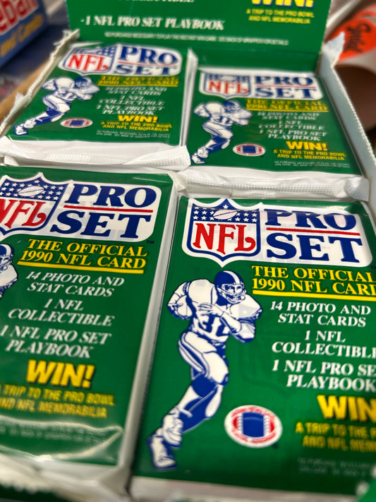 1990 PRO SET FOOTBALL SERIES 1 SEALED PACK