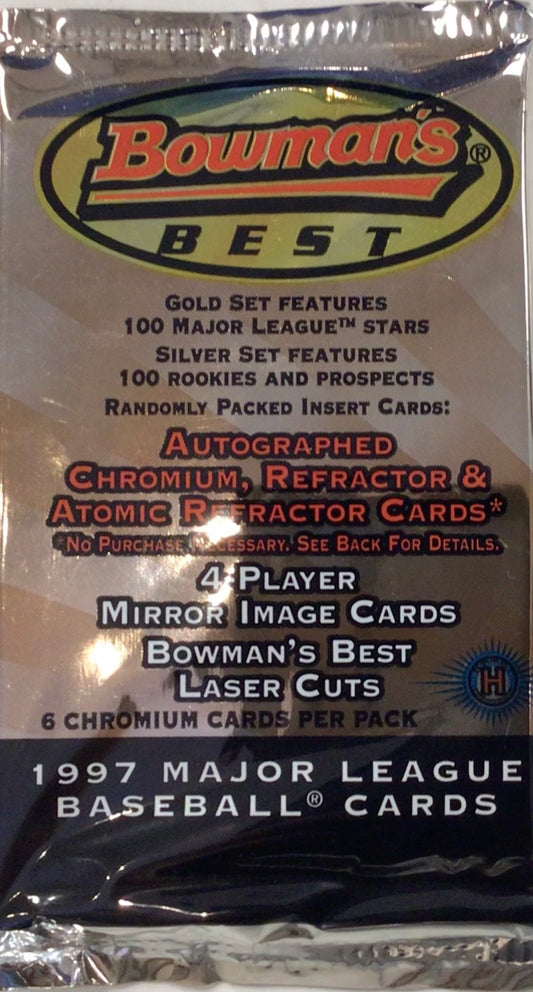 1997 BOWMAN’S BEST HOBBY PACK