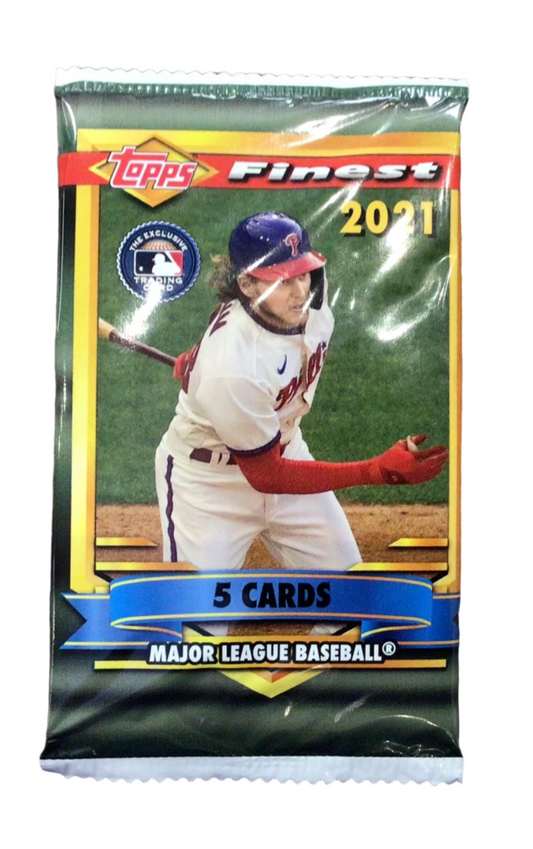 2021 TOPPS BASEBALL FINEST FLASHBACKS HOBBY PACK