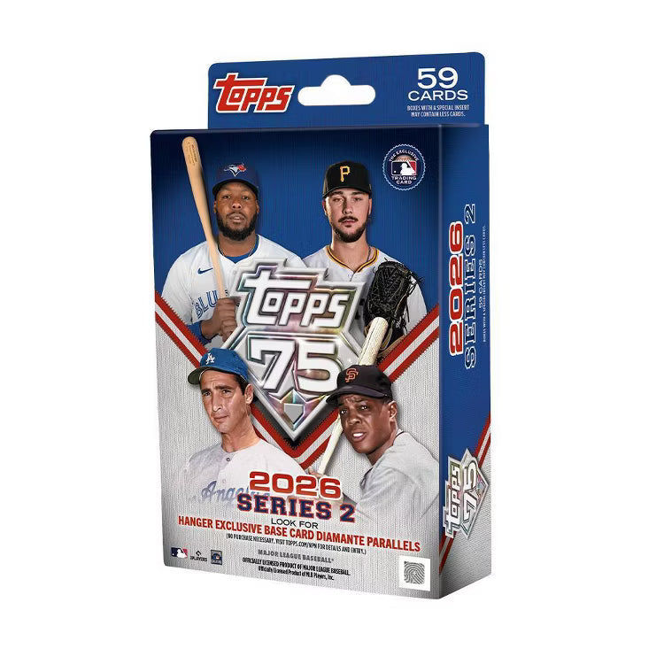 2026 TOPPS SERIES 2 BASEBALL HANGER BOX. Special.
