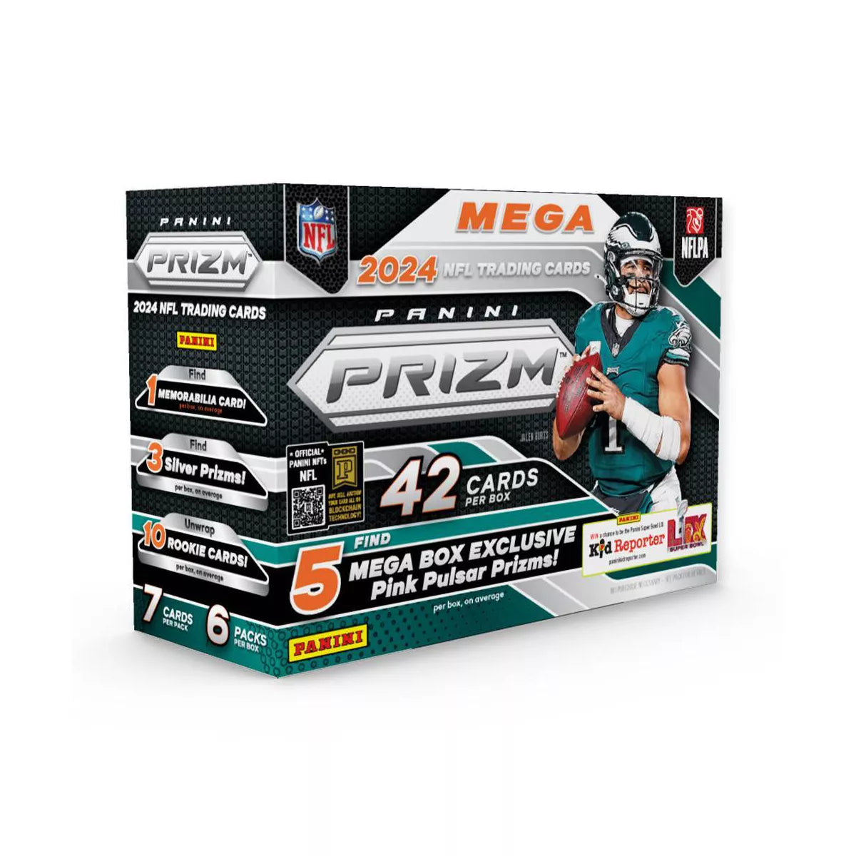 2024 PRIZM FOOTBALL MEGA BOX