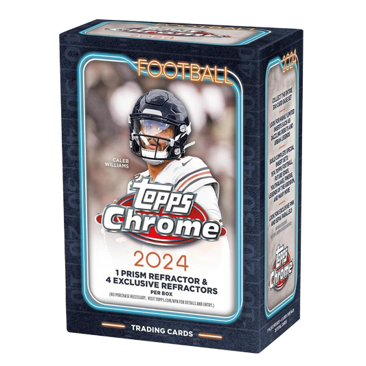 2024 TOPPS CHROME FOOTBALL BLASTER BOX
