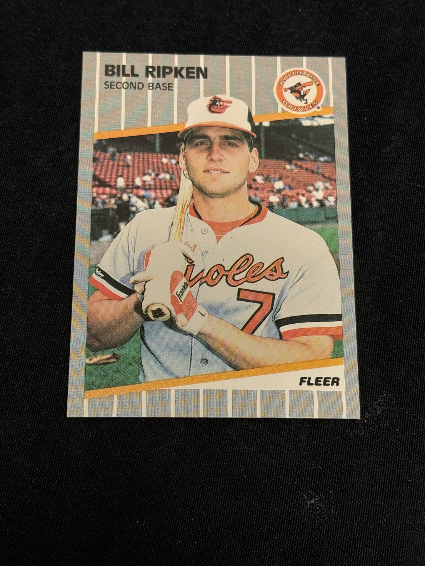 1989 FLEER BILL RIPKEN "F*** FACE" #616  MINT  V15260