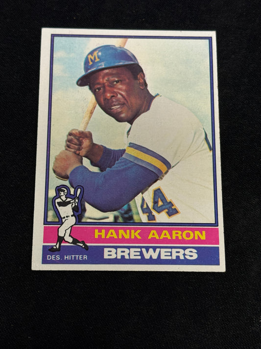1976 TOPPS HANK AARON #550  EXMT  V15275