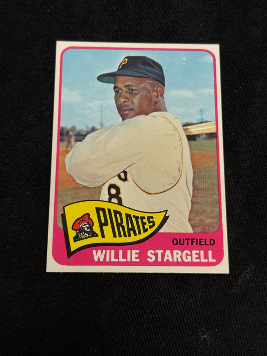 1965 TOPPS WILLIE STARGELL #377  NRMT  V15278