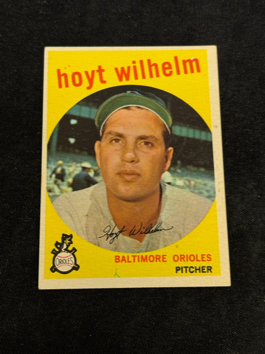 1959 TOPPS HOYT WILHELM #349  EXMT+  V15318