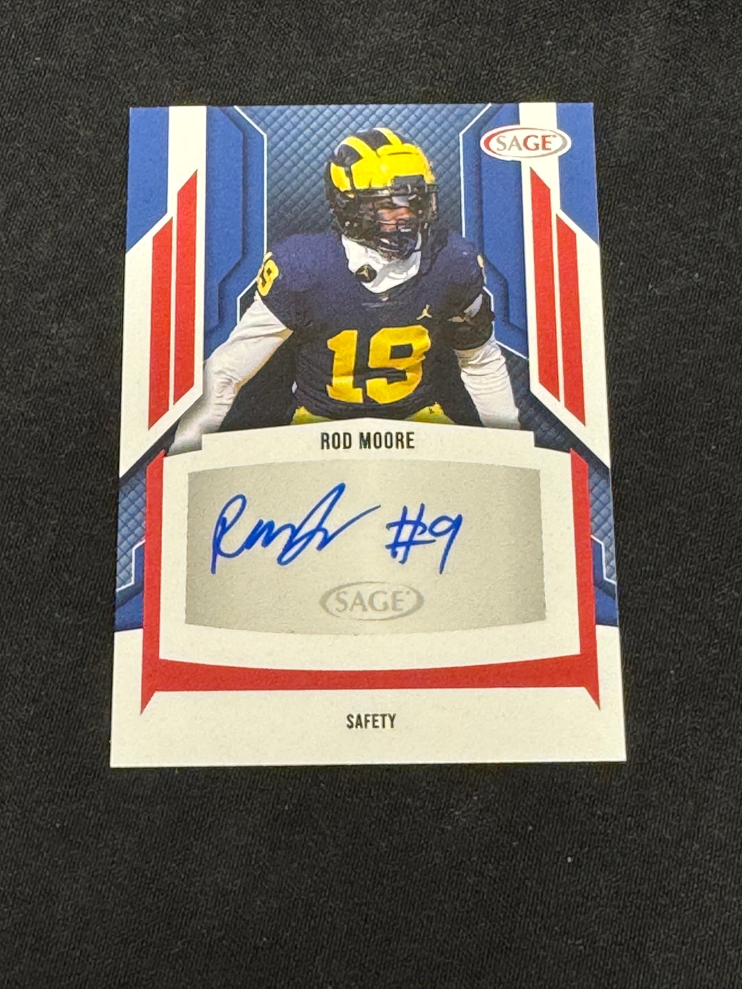 2024 SAGE FB ROD MOORE AUTO #A-RM  RC9