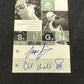2002 UPER DECK SIGN OF THE TIMES SERGIO GARCIA CHARLES HOWELL III AUTO GH-250  RC22