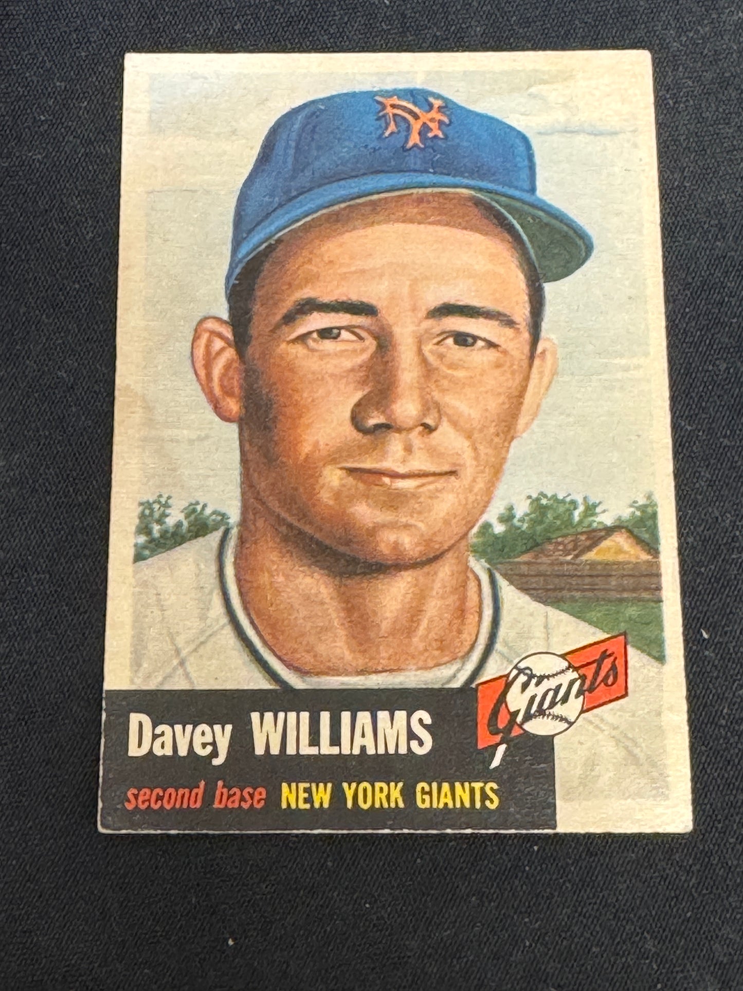 1953 TOPPS DAVEY WILLIAMS #120  EXMT  V15009