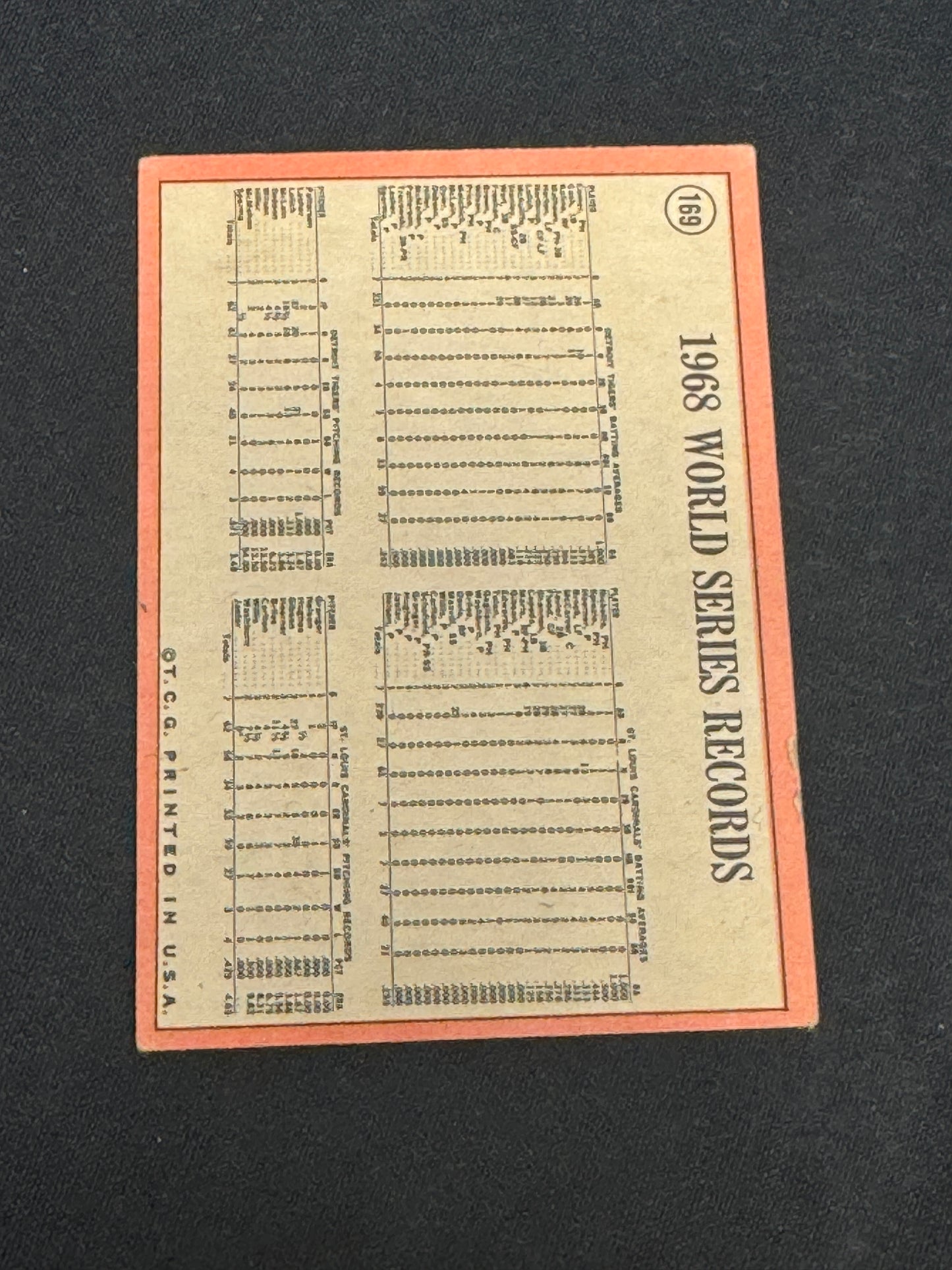 1969 TOPPS AL KALINE WS #166 EXMT V14731