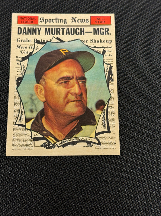 1961 TOPPS DANNY MURTAUGH #567  NRMT  V15406