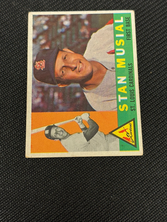 1960 TOPPS STAN MUSIAL #250 EX V15428