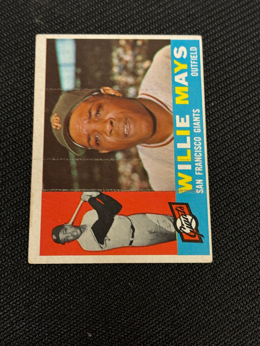 1960 TOPPS WILIE MAYS #200 EX+ (MK) V15443